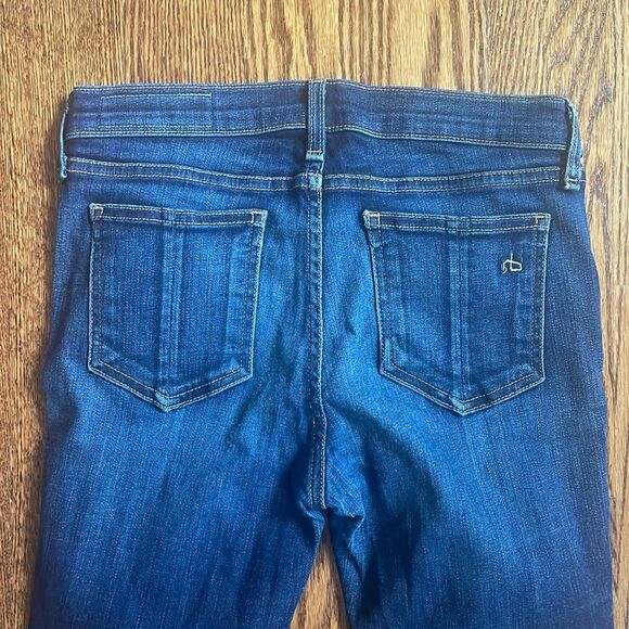 Rag & Bone Jeans Dark Wash Kensington Size 27 - Picture 2 of 7